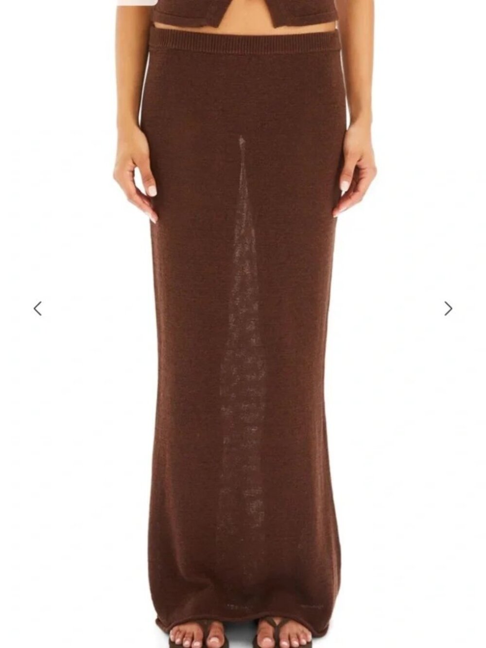 SER.O.YA Knit Maxi Skirt New